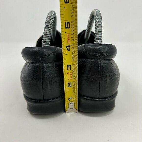SAS Women's Twin Slip-On Loafers Black Leather Casual Comfort Size 9 Narrow - Picture 8 of 15